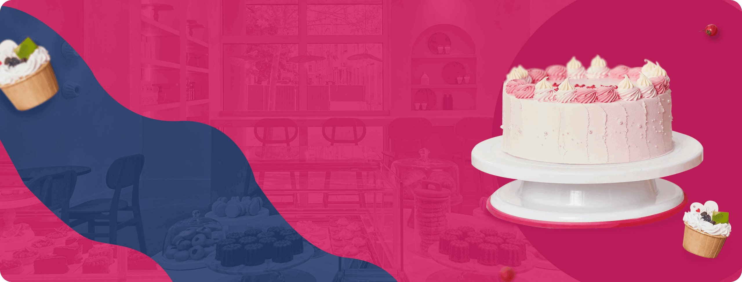 Большой ассортимент товаров для выпечки