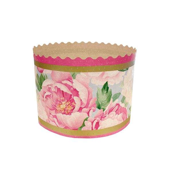 Форма кулич Пионы 7*6см