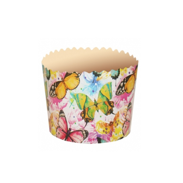 Форма кулич Бабочки цвет 11*8,5см