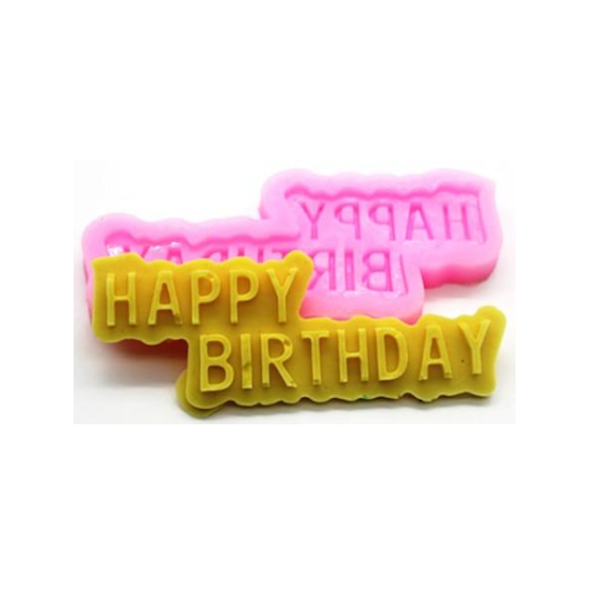 Молд Happy Birthday 11х4 см
