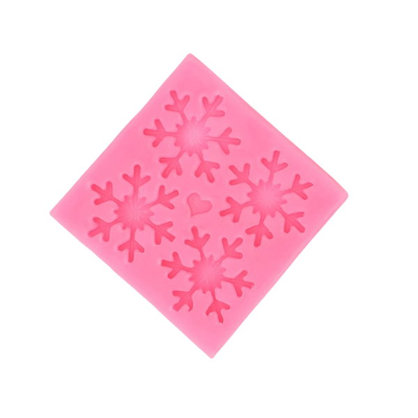 Молд Снежинки 8 х 8 см