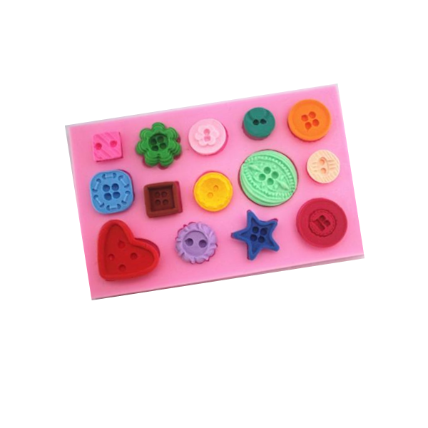 Молд Пуговицы 11.5х7см