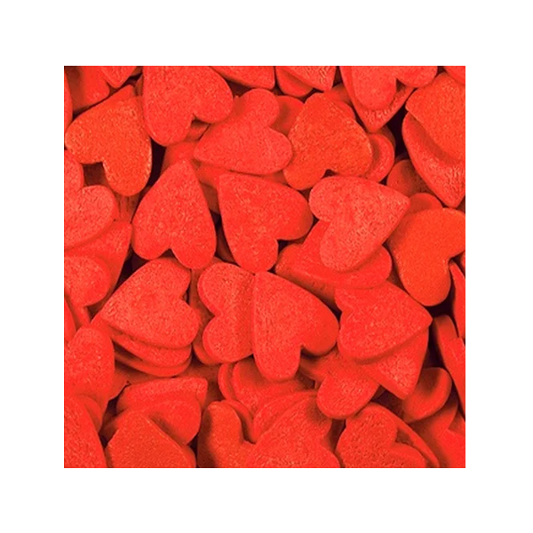 Посыпка "Сердечки красные большие" 50 гр.