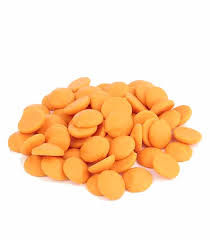 Глазурь апельсиновая в дисках (вес) 200 г