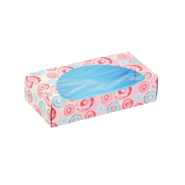 Коробка ПОНЧИКИ 20*10*5 см