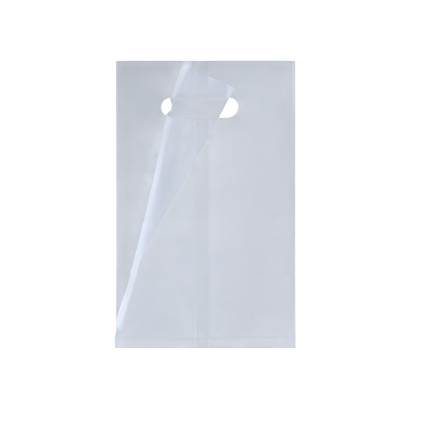 Пакет с прорубной ручкой матовый 18*15*40см