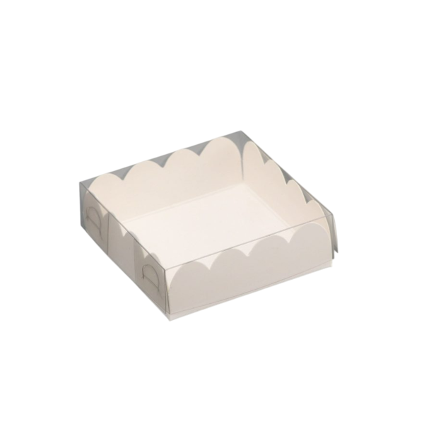 Коробка пряник Белая 7*7*3см