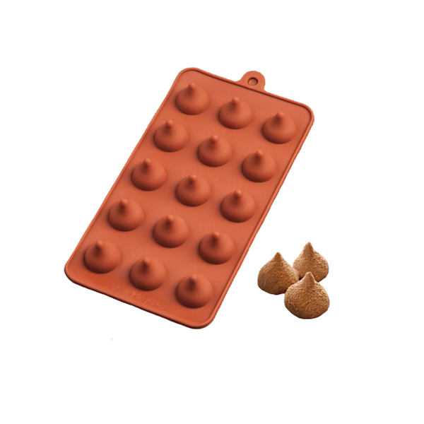 Форма силикон для шоколада Трюфель (15 ячеек)