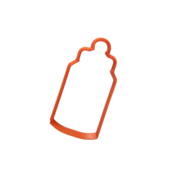 Вырубка пластиковая "Бутылочка" 9см