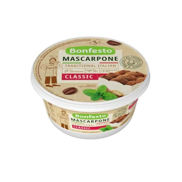 Сыр Bonfesto Маскарпоне 250 гр