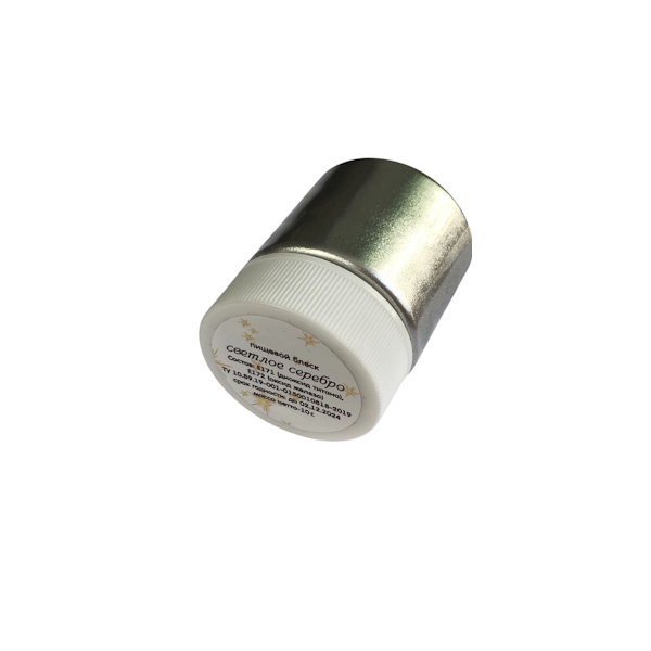 Плотный кандурин Светлое Серебро 10 гр