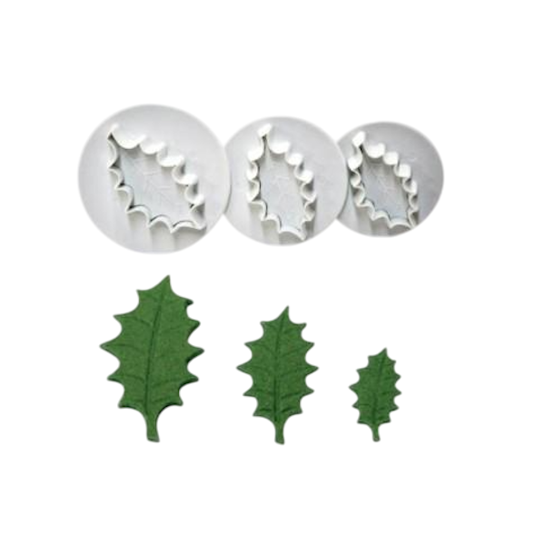 Набор плунжеров Лист остролиста 3шт