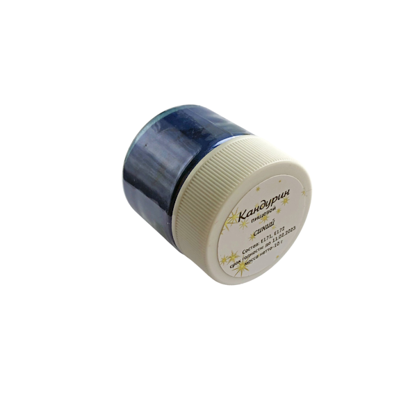 Плотный кандурин Синий 10 гр