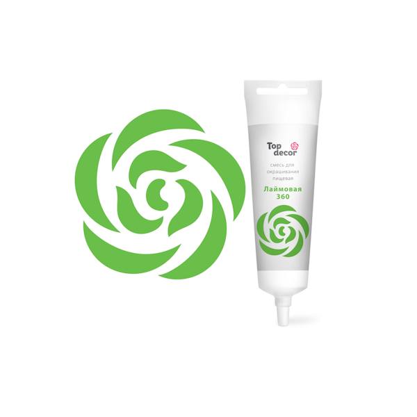 Краситель гелевый Лаймовый 100 гр ТП