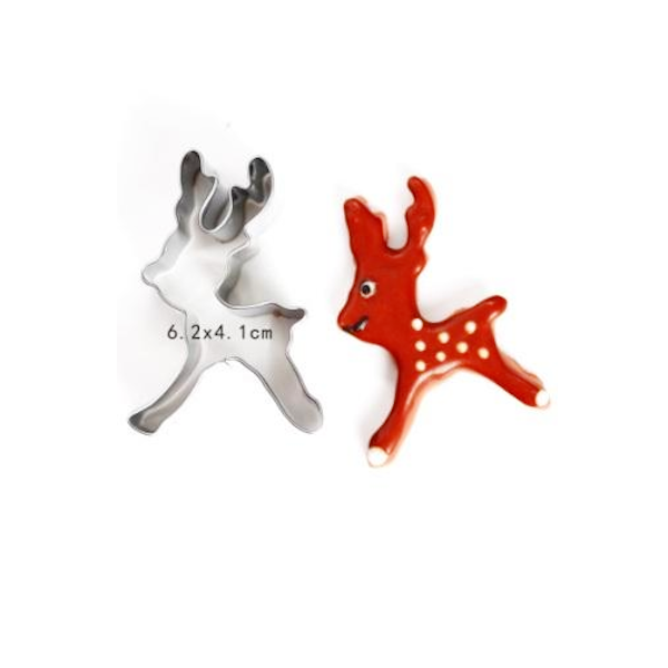 Вырубка металл "Оленёнок" 6,2*4,1 см