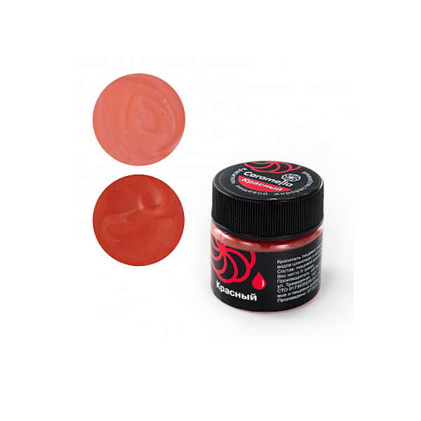 Краситель сухой жирорастворимый Caramella Красный 5 гр