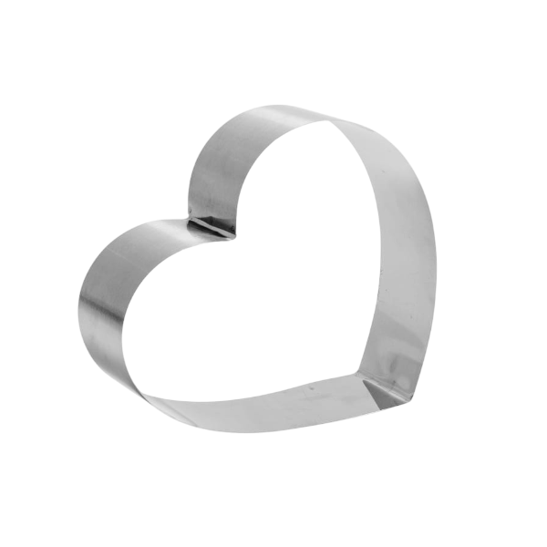 Форма металл СЕРДЦЕ 14*12*5 см