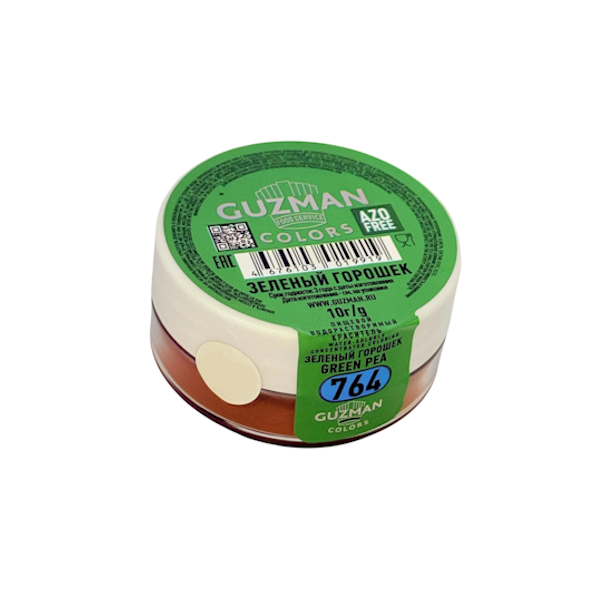 Краситель водораcтворимый Зелёный горошек Guzman 10 гр