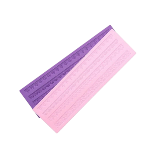 Коврик для айсинга Узкие 4 полосы 40*12см