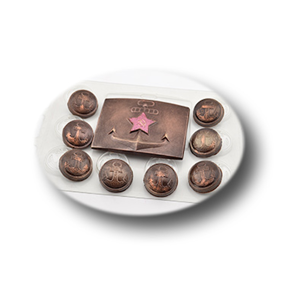 Форма пластик для шоколада ВМФ