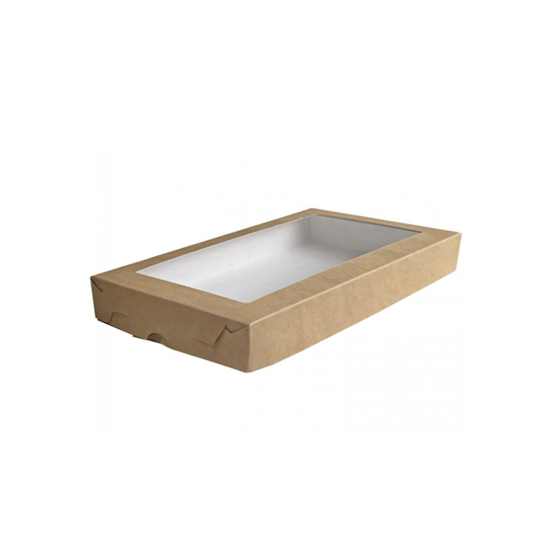 Коробка пряник Крафт МАКСИ 18-10-3см