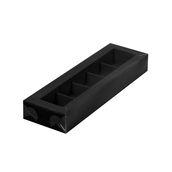 Коробка 5 конфет Чёрная (5 шт)