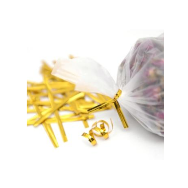 Зажим для пакета Золотой 800шт