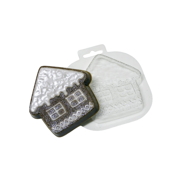 Форма пластик для шоколада Пряничный домик