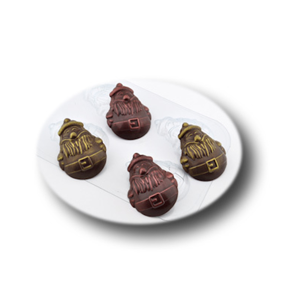 Форма пластик для шоколада Мини Дед Мороз