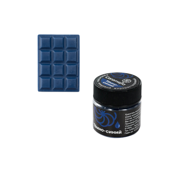 Краситель сухой жирорастворимый Caramella Тёмно-Синий 5 гр