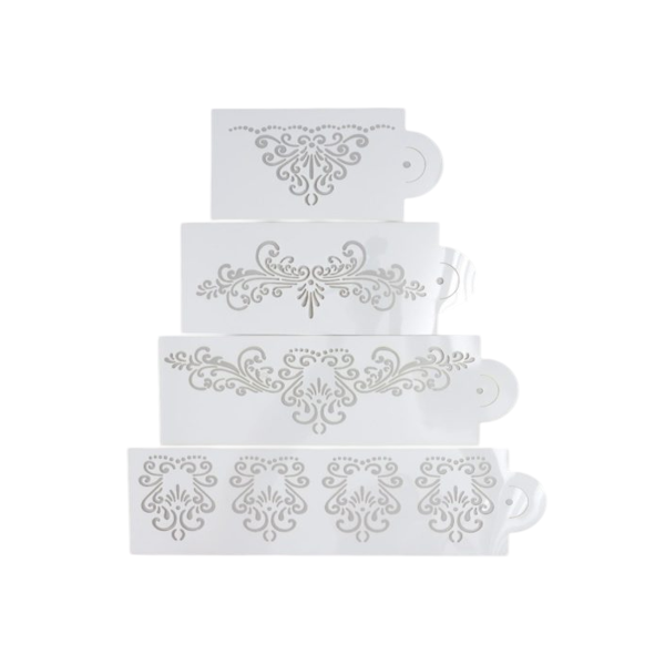 Трафарет Бордюр Узорный (4 шт)