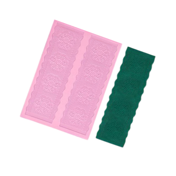 Коврик для айсинга Широкий ажур 27*40см