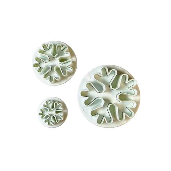 Набор плунжеров Снежинки (круглые)