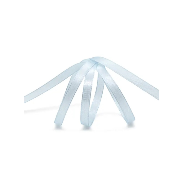 Лента атласная "Светло-голубая" 1,2см * 20м