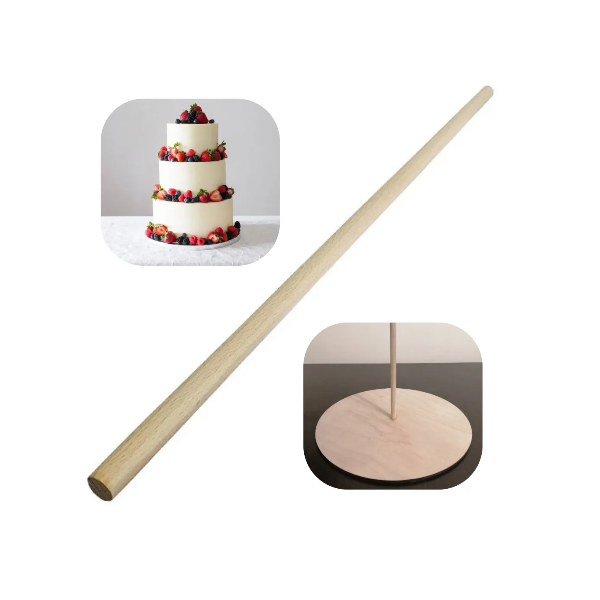 Ось деревянная 50см * 6мм (тонкая)