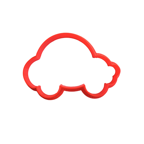 Вырубка пластиковая "Машинка" 8 см