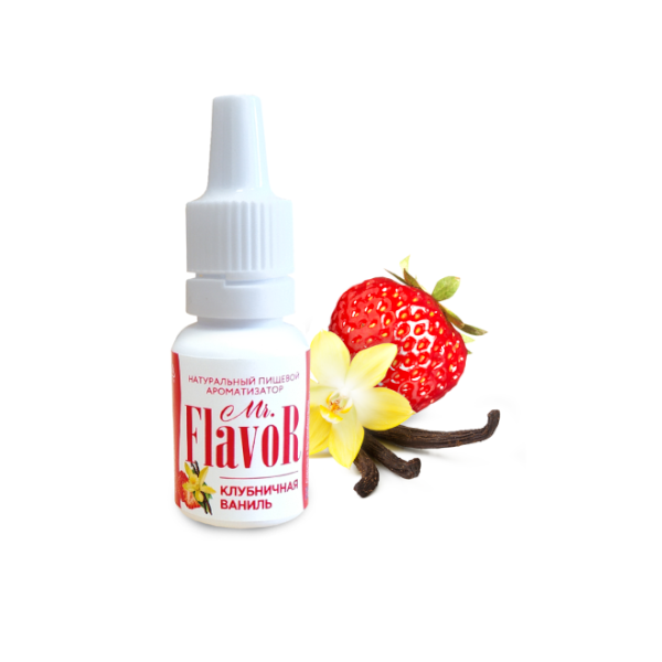 Ароматизатор Клубничная Ваниль, 10мл