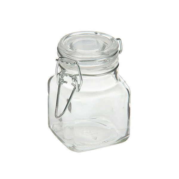 Банка стекло 110 мл с замком