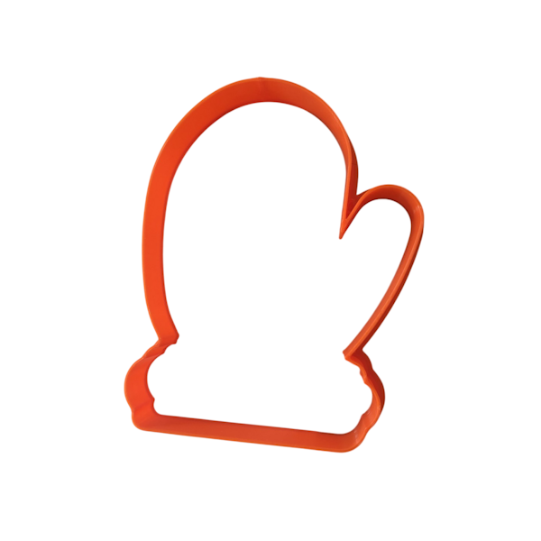 Вырубка пластиковая "Варежка" 8,5 см