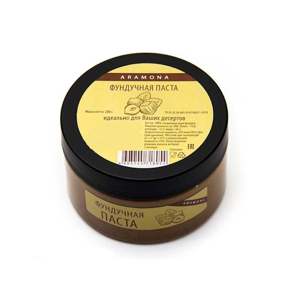 Фундучная паста 200г Арамона