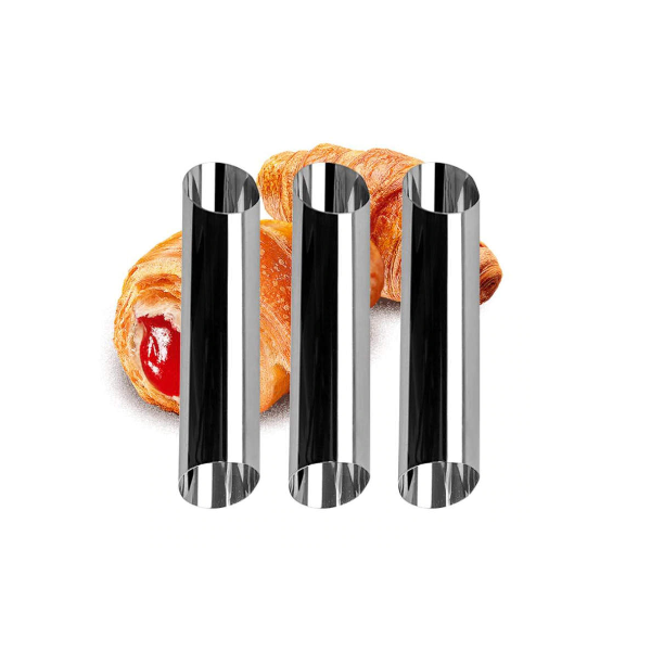 Набор форм для круассан/трубочка 13×3,5 см (3 шт)