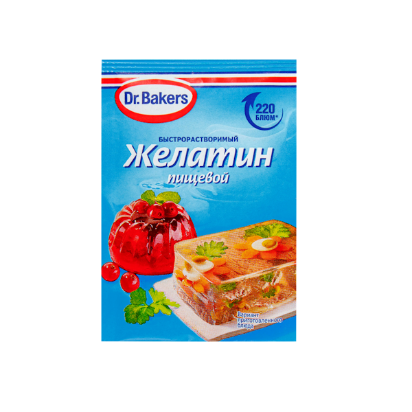 Желатин Dr Bakers 10 г (мини упаковка)