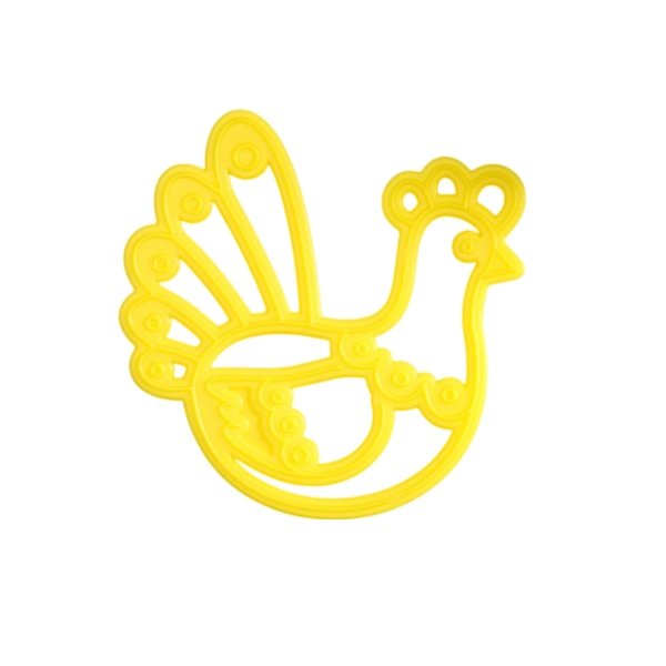 Вырубка пластиковая "Курочка Ряба" 10*9 см