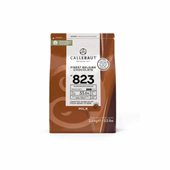 Шоколад молочный 33,6% Callebaut, 2,5кг