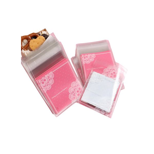 Пакетик Розовое кружево 12*16 (20шт)