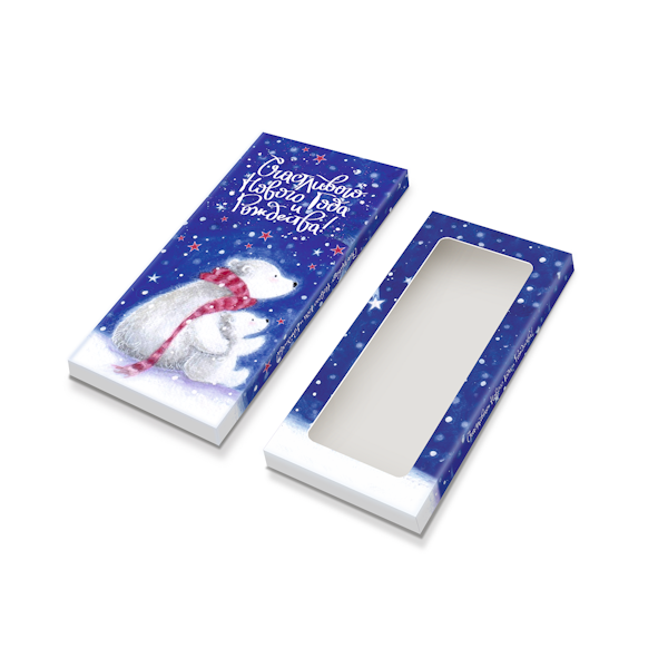 Упаковка плитка "Мишки на севере" (5шт)