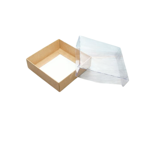 Коробка пряник Крафт 10*10*3см