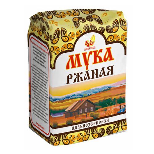 Мука ржаная ц/з Дивинка 1 кг