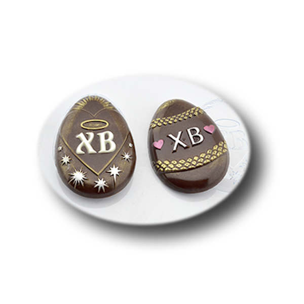 Форма пластик для шоколада ХВ Дуэт (яйца)