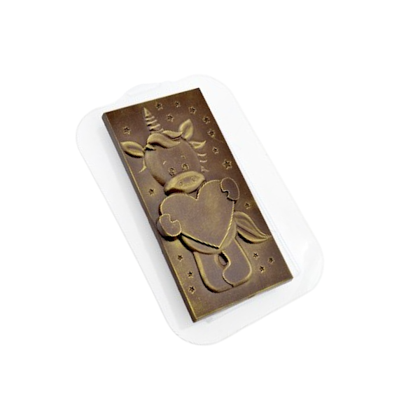 Форма пластик для шоко плитки Мечтая о любви